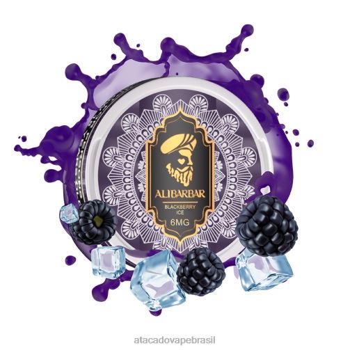 Vape Atacado Mercado Livre TF8H064 | ALIBARBAR gelo de amora bolsa de nicotina