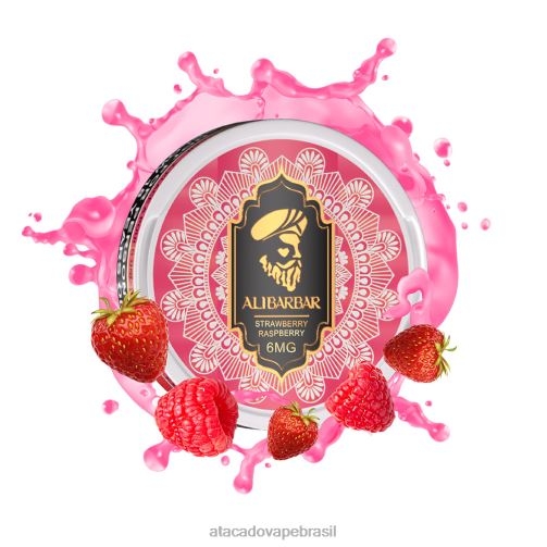 Vape Brasília Taguatinga TF8H055 | ALIBARBAR framboesa morango bolsa de nicotina