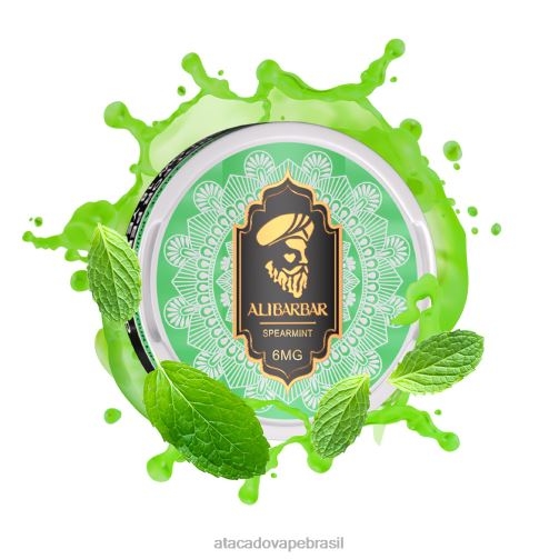 Vape Cigarro Eletrônico Barato TF8H056 | ALIBARBAR hortelã bolsa de nicotina