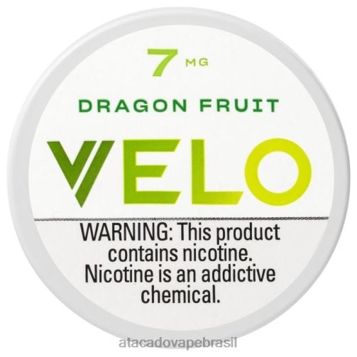 Vape Brasília Taguatinga TF8H045 | VELO fruta do dragão bolsa de nicotina 7mg
