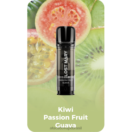 kiwi maracujá goiaba