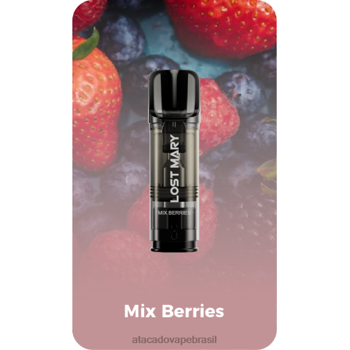 Vape Cigarro Eletronico Comprar TF8H0427 | LOST MARY Tappo misture frutas cápsulas de reposição pré-preenchidas