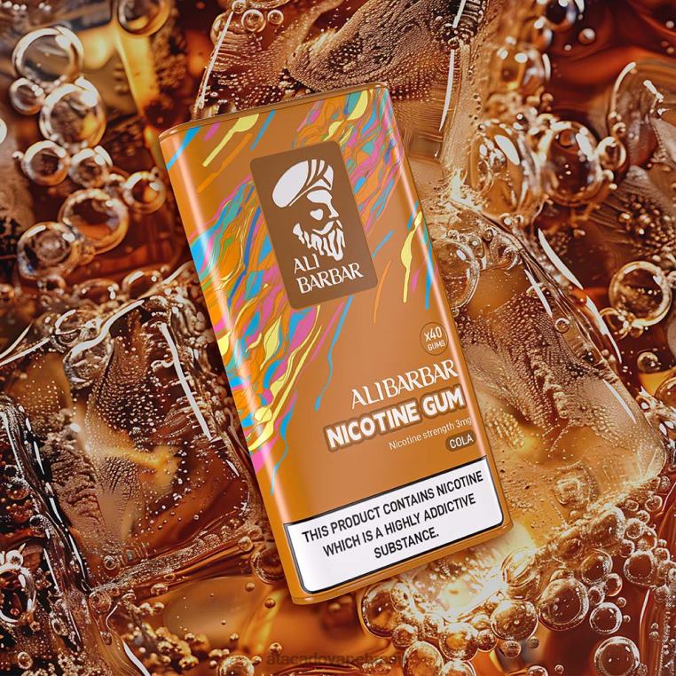 Vape Brasília Taguatinga 6J4B085 Alibarbar goma de nicotina melancia