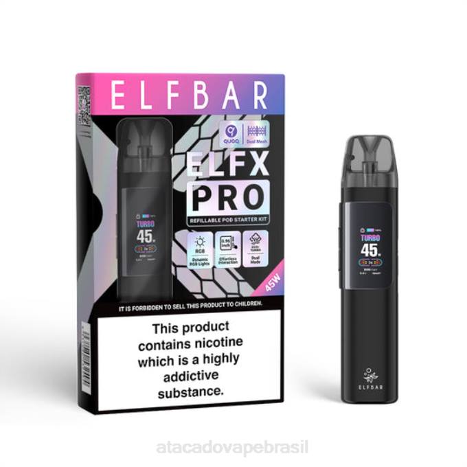 FH0B6 azul ELFBAR ELFX Pro dispositivo de vagem aberta