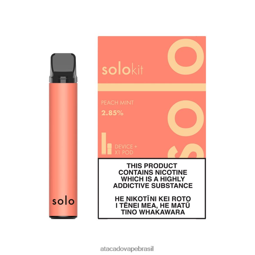 Grossiste Vape 04B2ZF44 - Solo conjunto de cápsulas hortelã pêssego