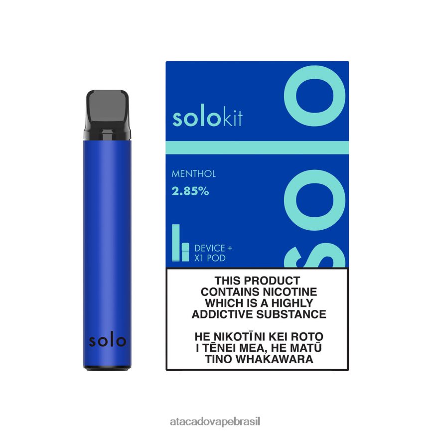 Vape Cigarro Eletrônico Barato 04B2ZF47 - Solo conjunto de cápsulas mentol