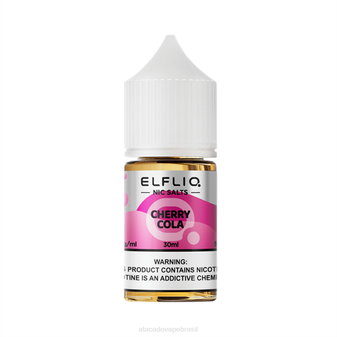FH0B14 Cherry Cola ELFBAR ELFLIQ Nic Salt 30ml