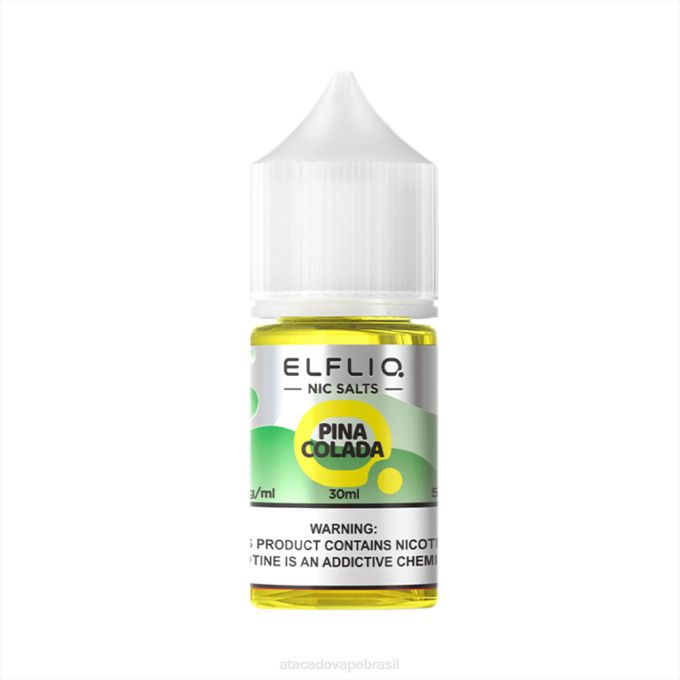FH0B23 Pina Colada ELFBAR ELFLIQ Nic Salt 30ml