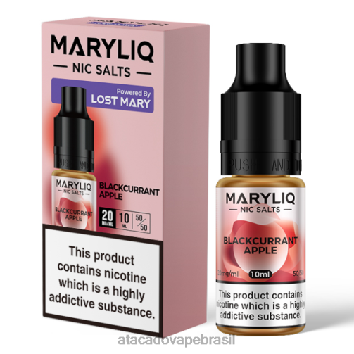 Cigarro Eletronico Pod TF8H0440 | LOST MARY MARYLIQ maçã de groselha sais de sódio - 10ml - 20mg