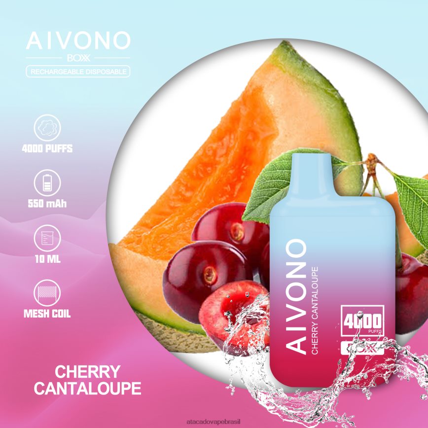 Aivono AIM BOXX 4000 melão cereja - 4N686L223 Vape Cigarro Eletronico Comprar