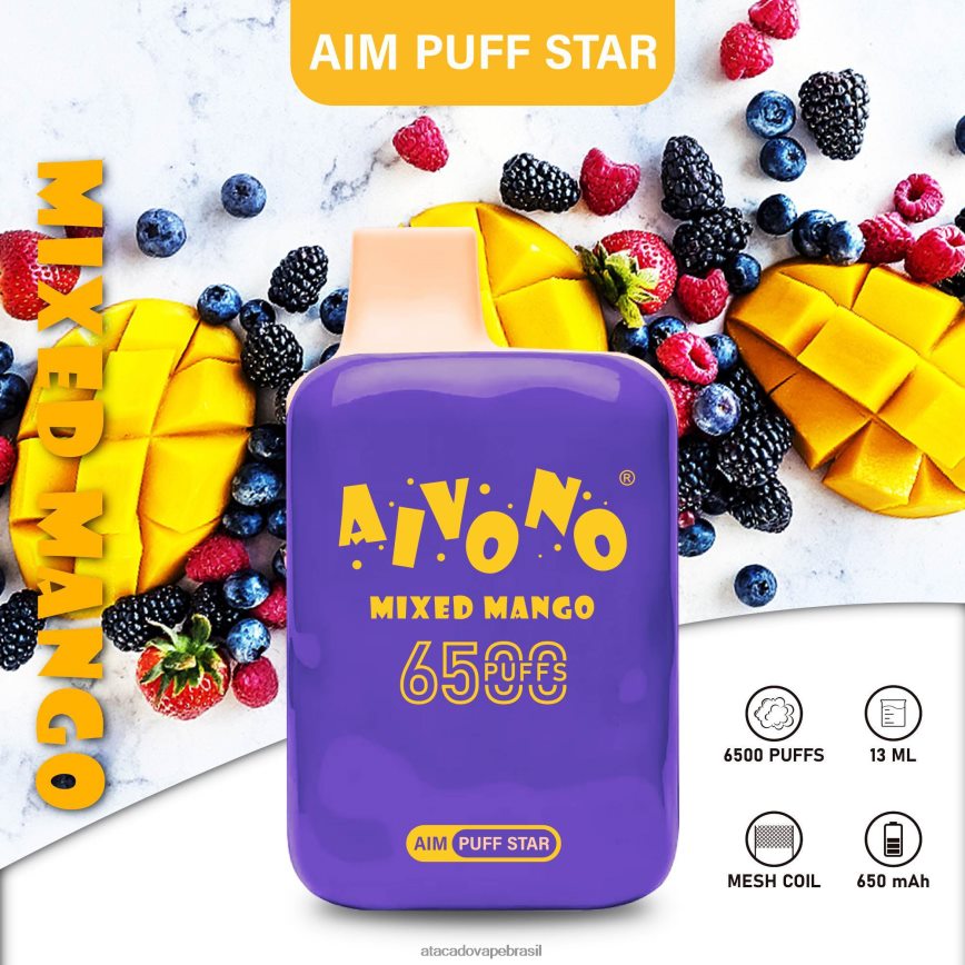 Aivono AIM PUFF STAR 6500 manga mista - 4N686L296 Grossiste Vape