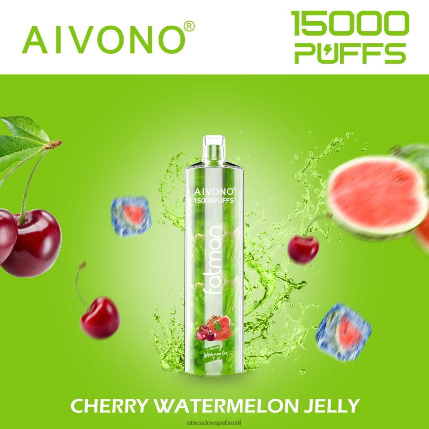 Aivono FATMAN 15.000 geléia de melancia alegre - 4N686L20 Vape Cigarro Eletronico Comprar