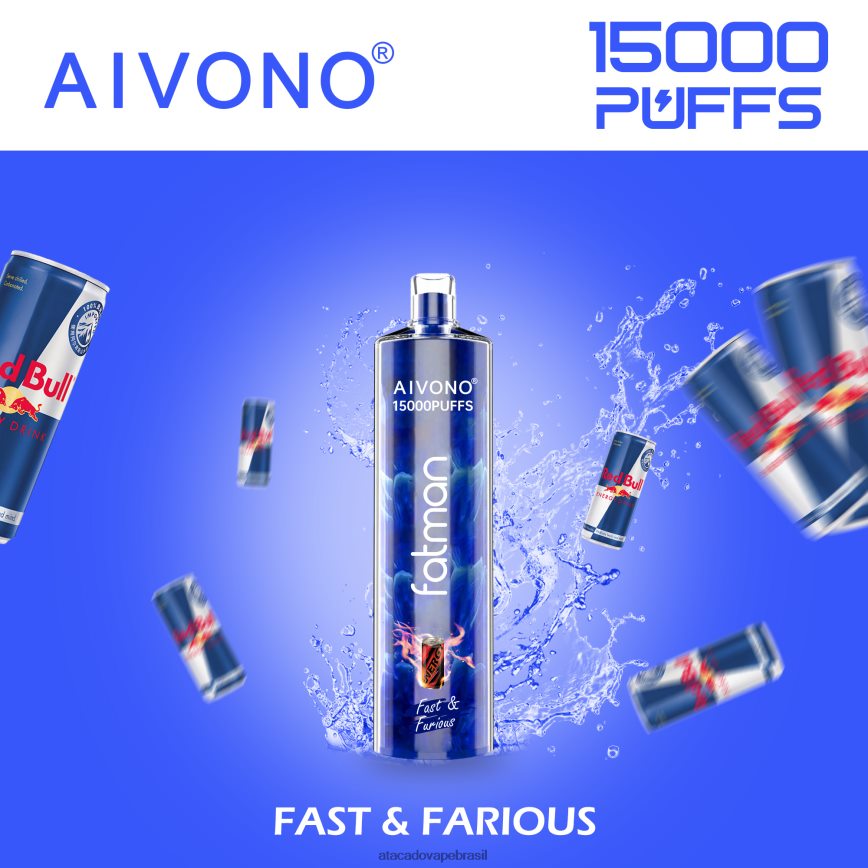 Aivono FATMAN 15.000 velozes e furiosos - 4N686L18 Vape Brasília Taguatinga