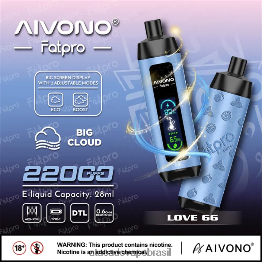 Aivono Fatpro 22.000 amor 66 - 4N686L6 Vape Cigarro Eletronico Comprar