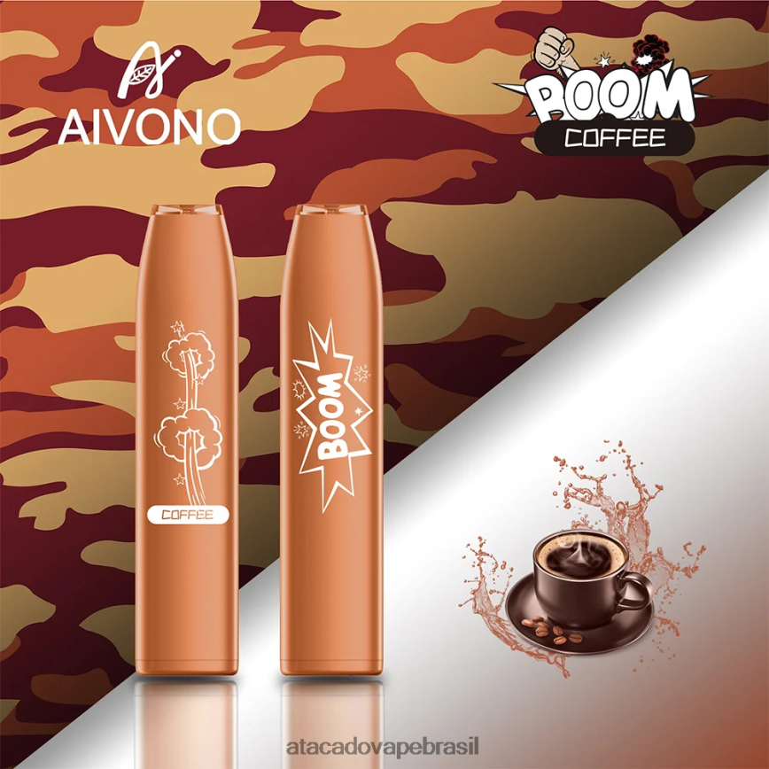 Aivono AIM BOOM 600 café - 4N686L356 Vape Cigarro Eletronico Comprar
