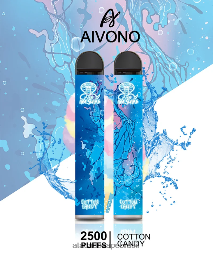 Aivono AIM SNAKE 2500 algodão doce - 4N686L303 Grossiste Vape