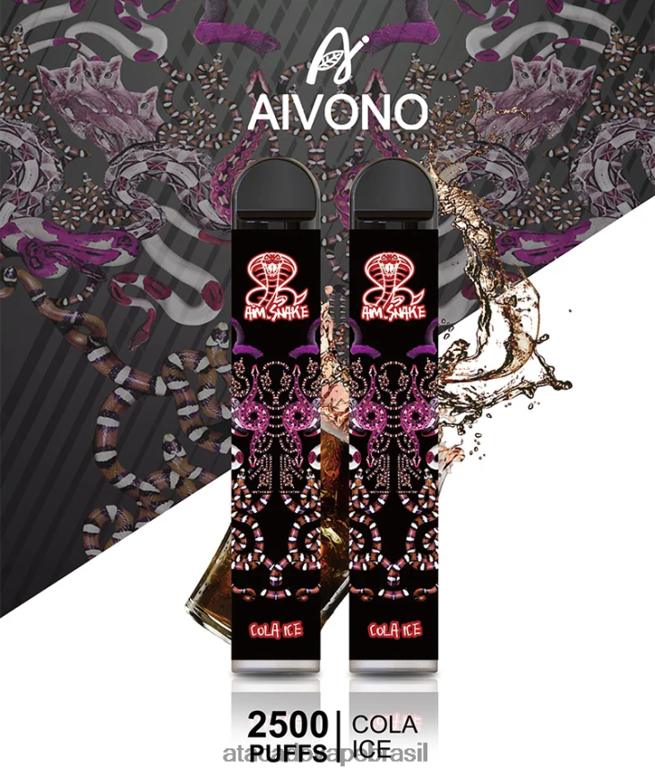 Aivono AIM SNAKE 2500 gelo de cola - 4N686L301 Cigarro Eletronico Vape