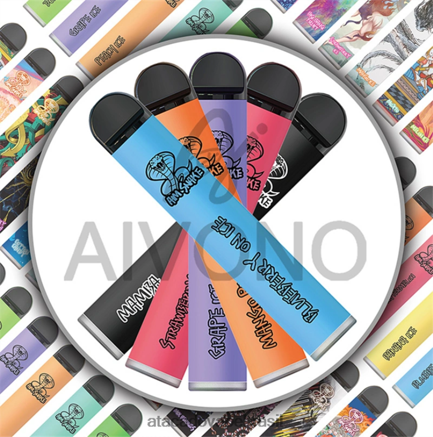 Aivono AIM SNAKE 2500 mojito - 4N686L323 Atacado Vape Brasil