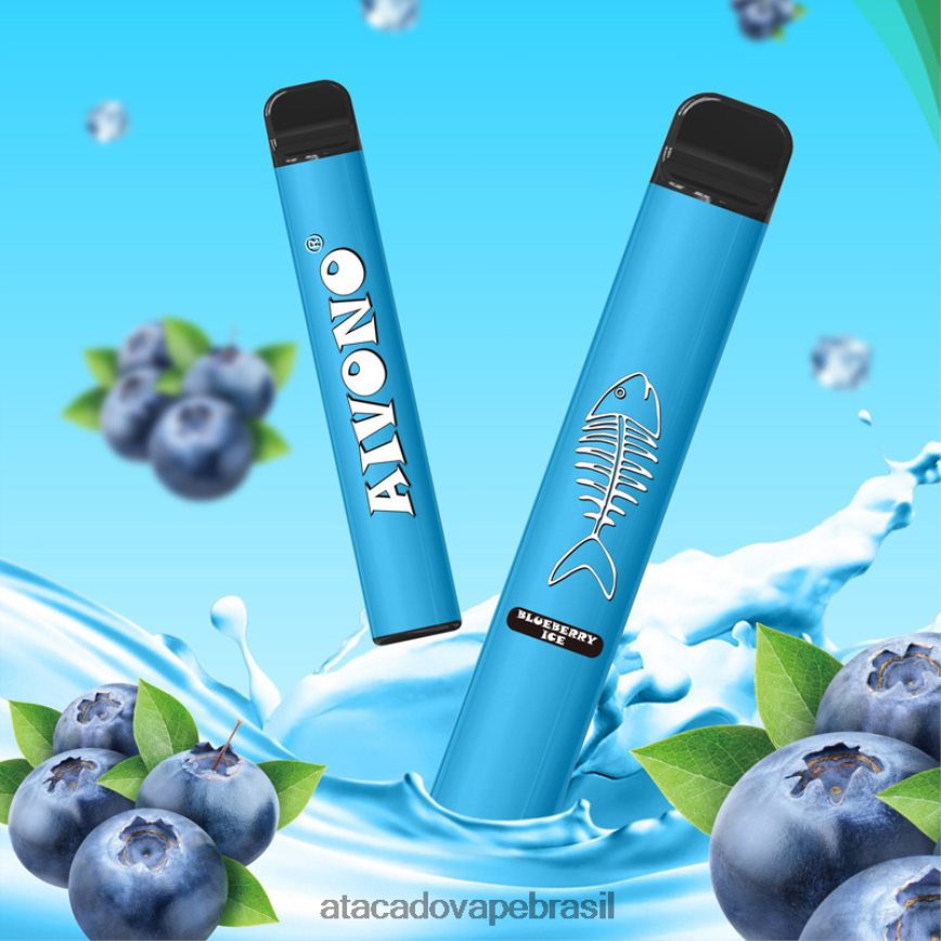 Aivono AIM FISHBONE 600 gelo de mirtilo - 4N686L279 Vape Cigarro Eletronico Comprar
