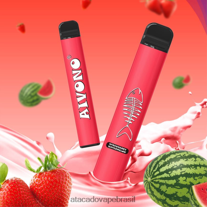 Aivono AIM FISHBONE 600 melancia morango - 4N686L282 Grossiste Vape