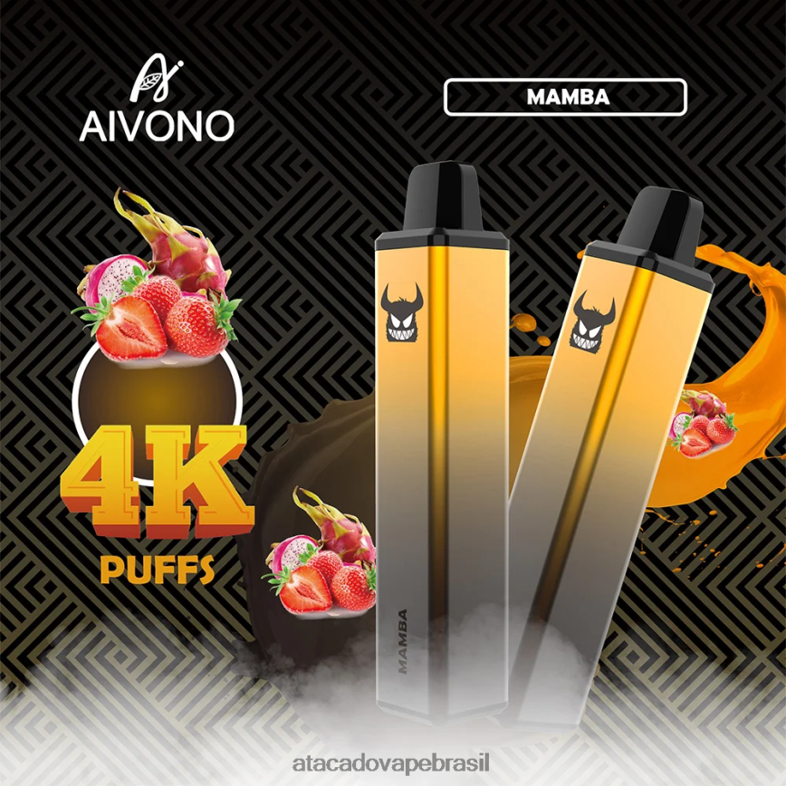 Aivono AIM FREAK 4000 manba - 4N686L252 Cigarro Eletronico Vape
