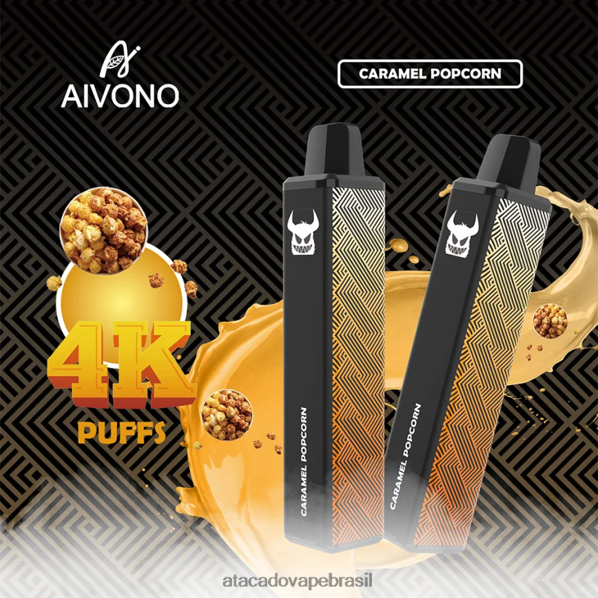 Aivono AIM FREAK 4000 pipoca de caramelo - 4N686L261 Grossiste Vape