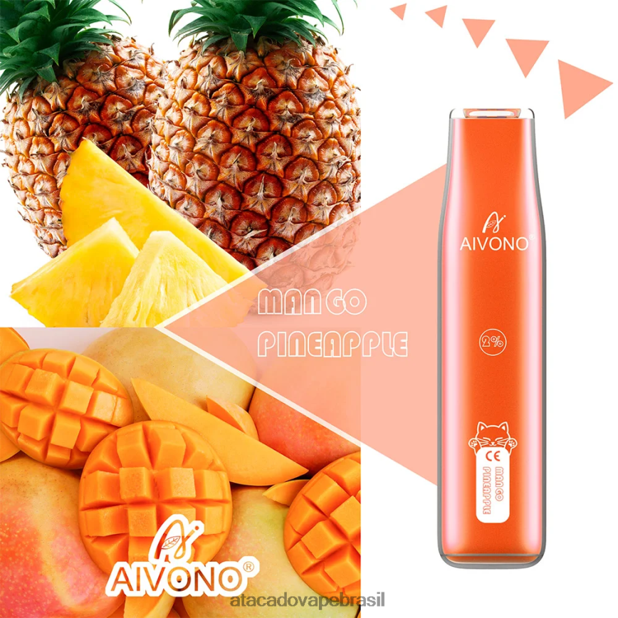 Aivono AIM CAT 400 abacaxi manga - 4N686L340 Vape Brasília Taguatinga