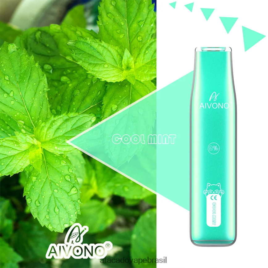 Aivono AIM CAT 400 menta fresca - 4N686L336 Cigarro Eletronico Vape