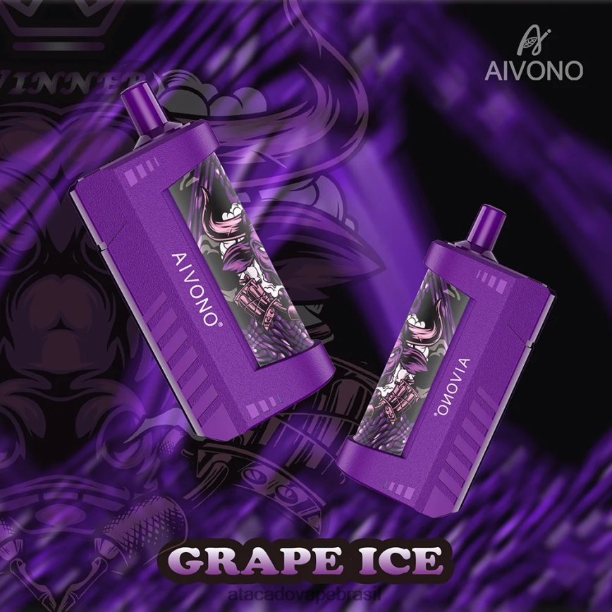 Aivono AIM WINNER 5.000 gelo de uva - 4N686L125 Vape Cigarro Eletronico Comprar