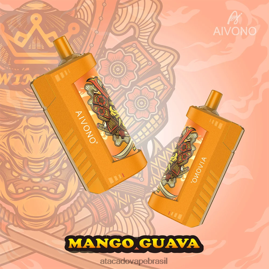 Aivono AIM WINNER 5.000 manga goiaba - 4N686L127 Atacado Vape Brasil
