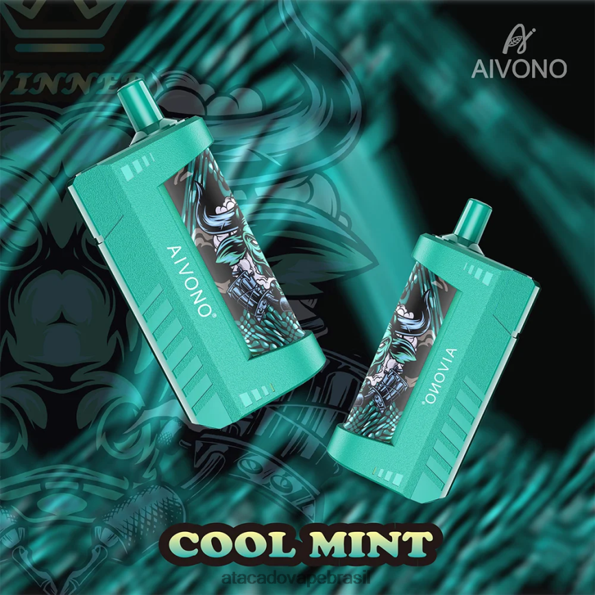 Aivono AIM WINNER 5.000 menta fresca - 4N686L124 Vape Cigarro Eletrônico Barato