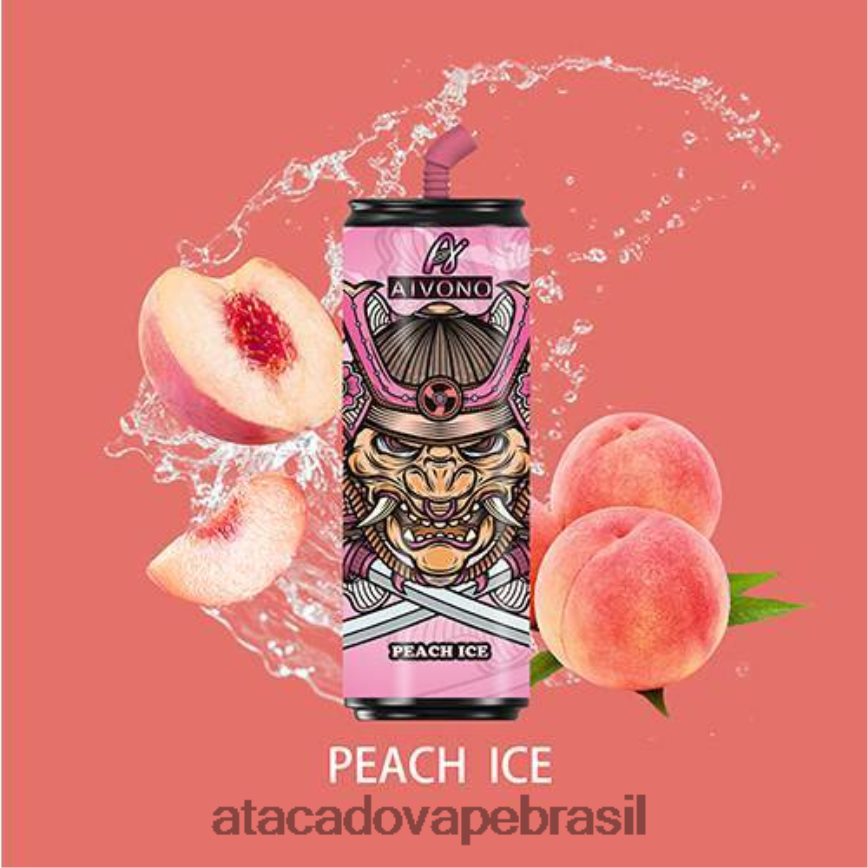Aivono AIM WINNER 6.000 garrafas de coca-cola gelo de pêssego - 4N686L120 Atacado Vape Brasil
