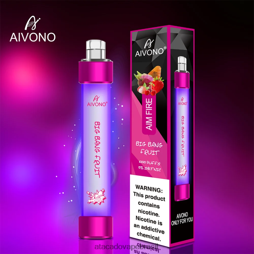Aivono AIM FIRE 1000 fruta do grande estrondo - 4N686L325 Atacado Vaporizador