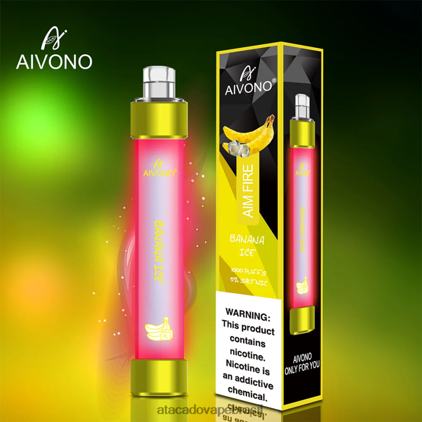 Aivono AIM FIRE 1000 gelo de banana - 4N686L324 Grossiste Vape