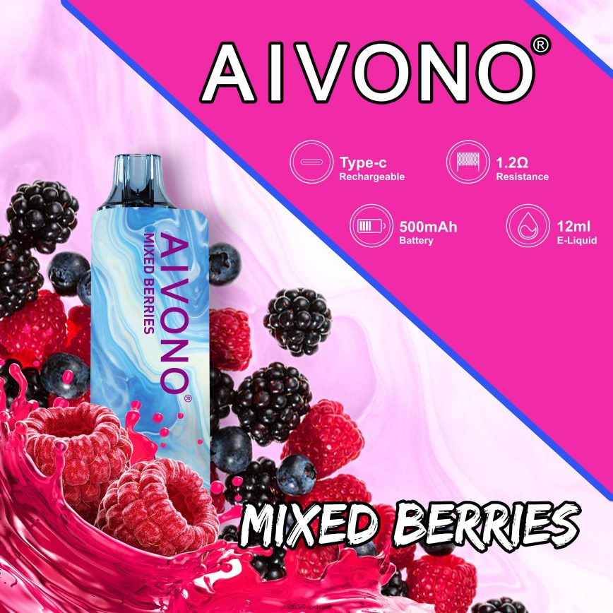 Aivono AIM GUN 7.000 frutas misturadas - 4N686L111 Vape Cigarro Eletronico Comprar