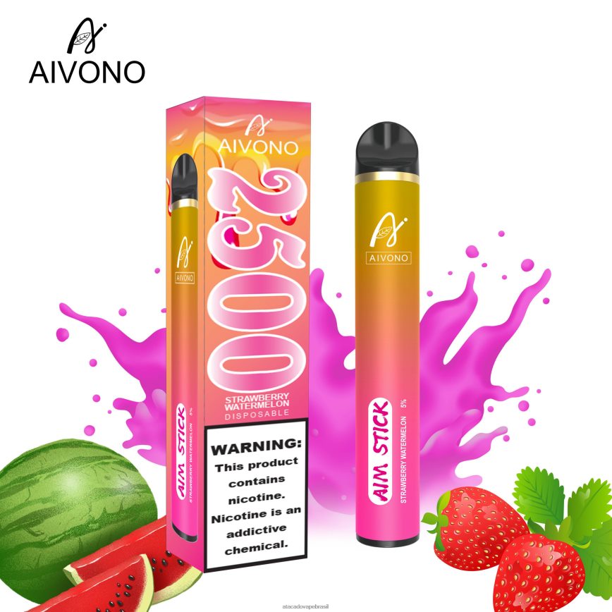 Aivono AIM STICK 2500 melancia morango - 4N686L149 Grossiste Vape