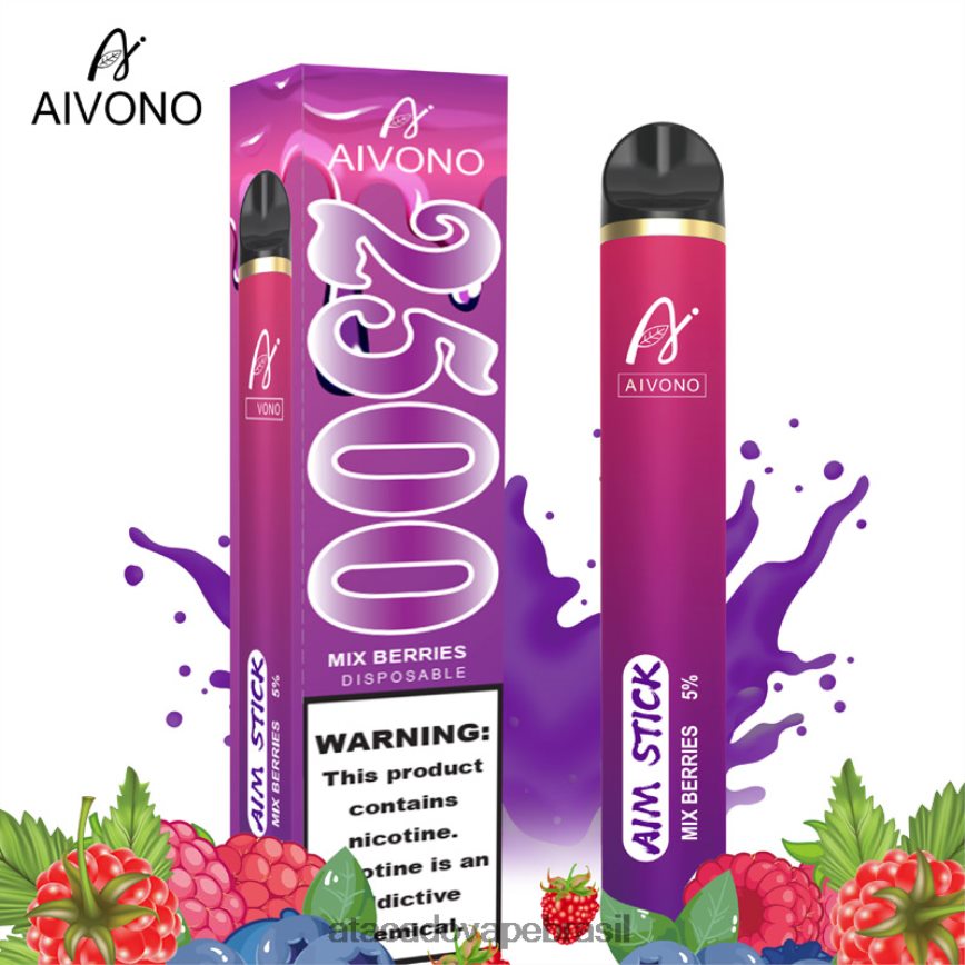 Aivono AIM STICK 2500 misture frutas - 4N686L158 Vape Brasília Taguatinga