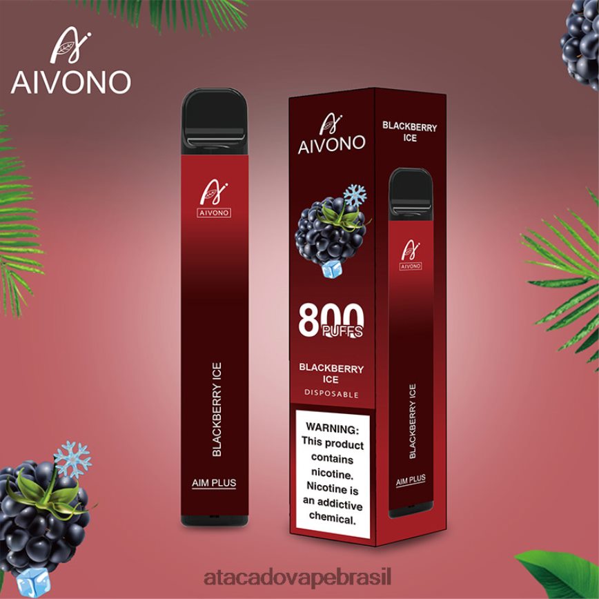 Aivono AIM PLUS 800 gelo de amora - 4N686L172 Vape Brasília Taguatinga