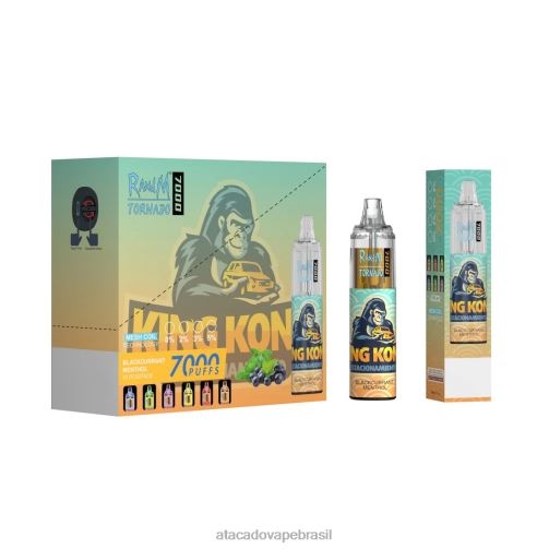Atacado Vape Brasil TF8H01 | RandM Tornado descartável 7.000 5%