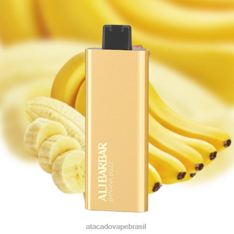 Atacado Vape Brasil 6J4B065 Alibarbar Pandora 7000 vapores descartáveis zumbido de banana