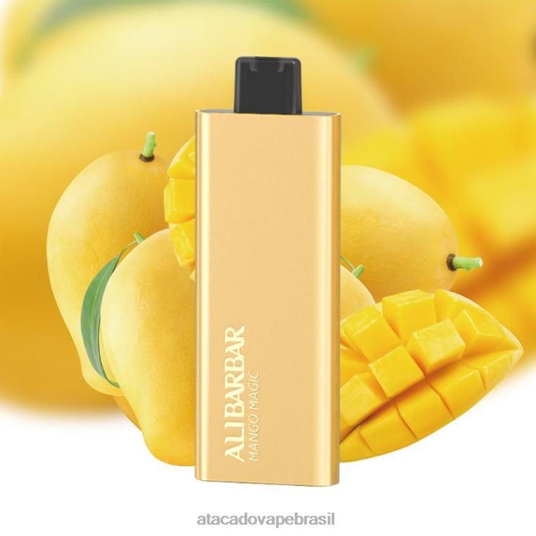 Atacado Vaporizador 6J4B067 Alibarbar Pandora 7000 vapores descartáveis magia de manga