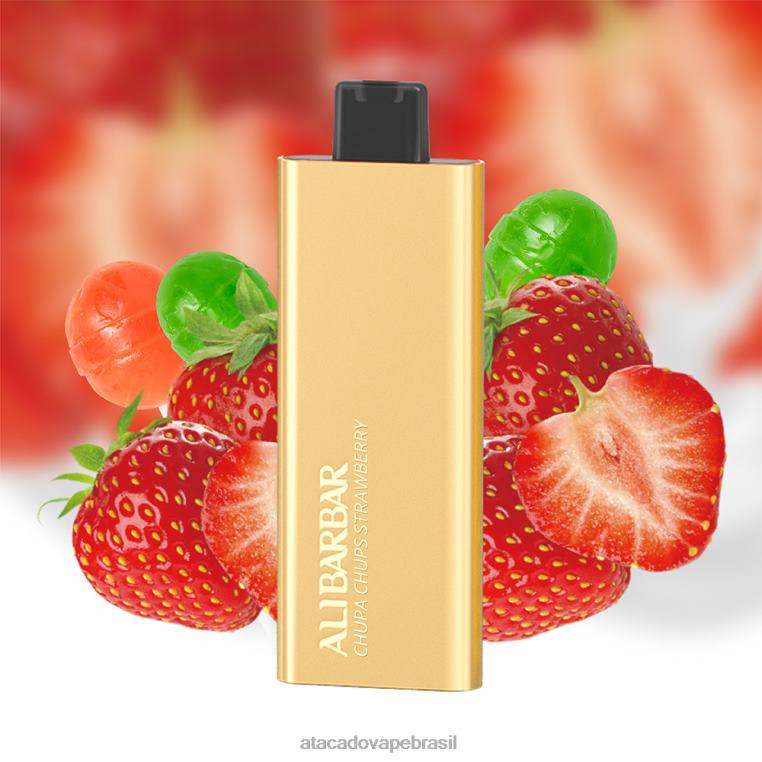 Cigarro Eletronico Vape 6J4B056 Alibarbar Pandora 7000 vapores descartáveis gelo de uva
