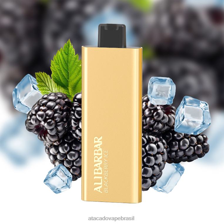 Cigarro Eletronico Vape 6J4B056 Alibarbar Pandora 7000 vapores descartáveis gelo de uva