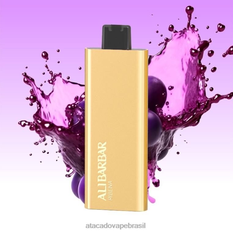 Vape Brasília Taguatinga 6J4B061 Alibarbar Pandora 7000 vapores descartáveis ribena