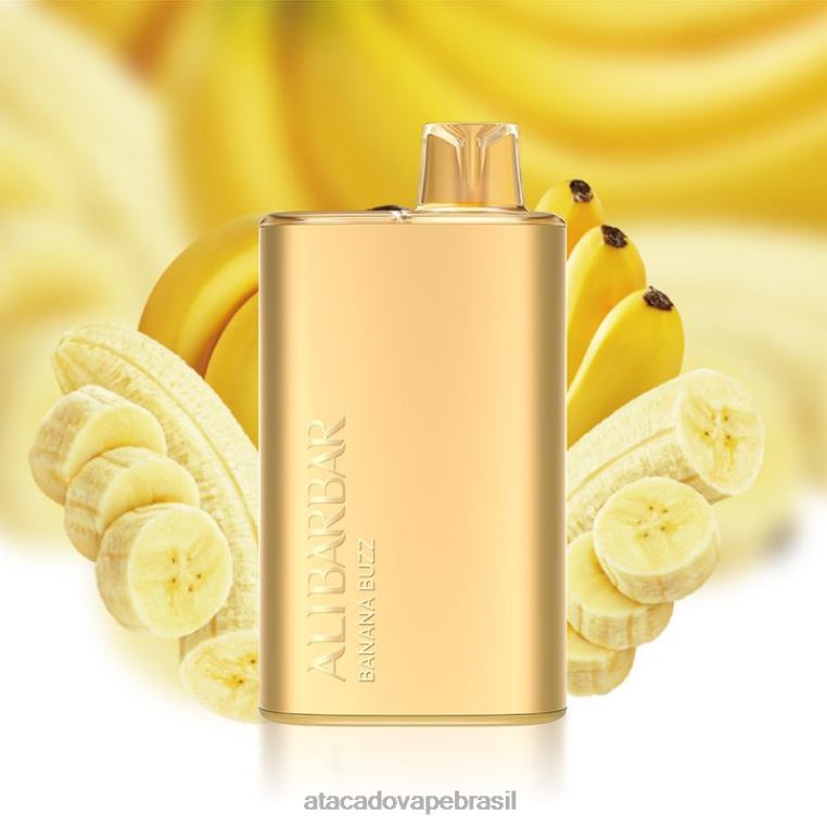 Grossiste Vape 6J4B02 Alibarbar Rich 8.000 vapores descartáveis zumbido de banana