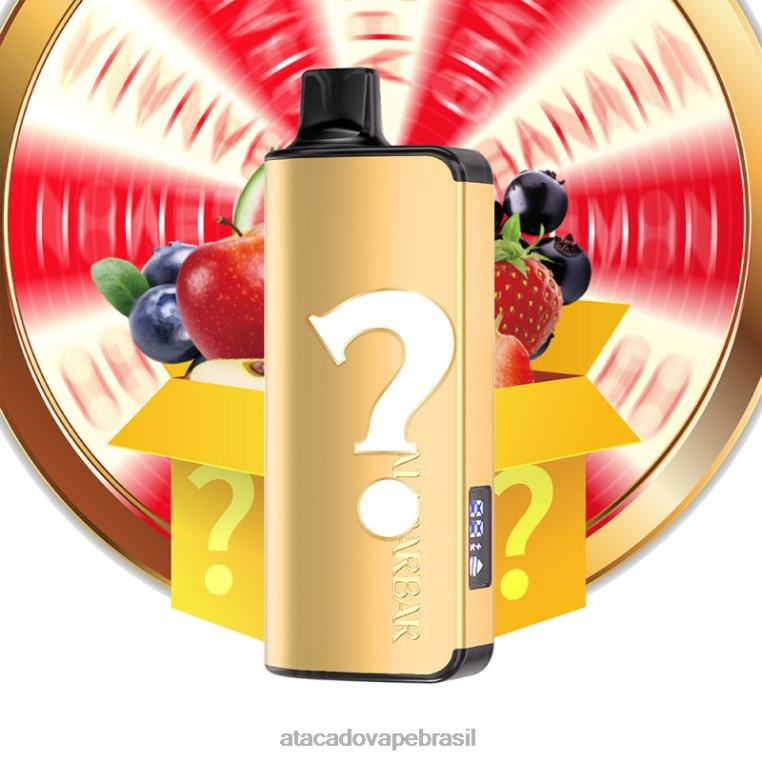 Vape Atacado Mercado Livre 6J4B036 Alibarbar Ingot 20.000 vapores descartáveis roleta de sabores