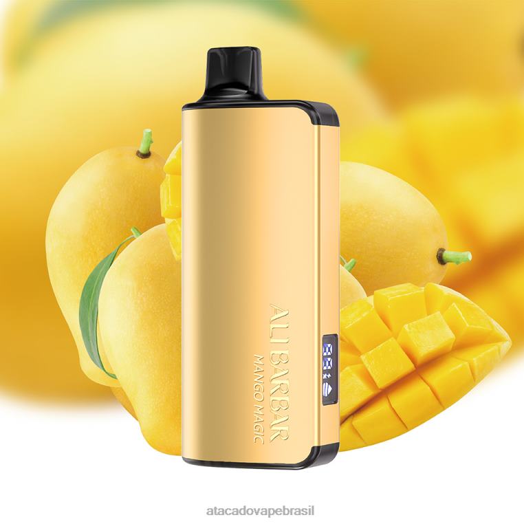 Vape Brasília Taguatinga 6J4B029 Alibarbar Ingot 9000 vapores descartáveis magia de manga