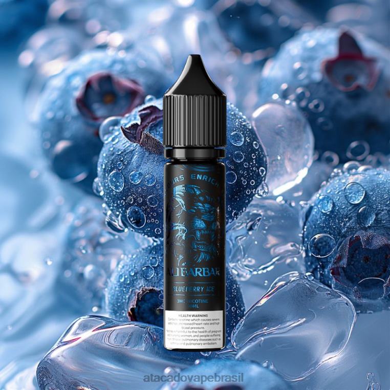 Vape Cigarro Eletrônico Barato 6J4B086 Alibarbar ônix para narguilé gelo de mirtilo