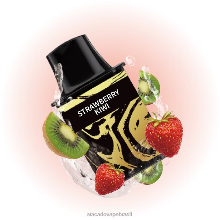 Vape Brasília Taguatinga 6J4B077 Alibarbar Flare vaporizador recarregável kiwi morango