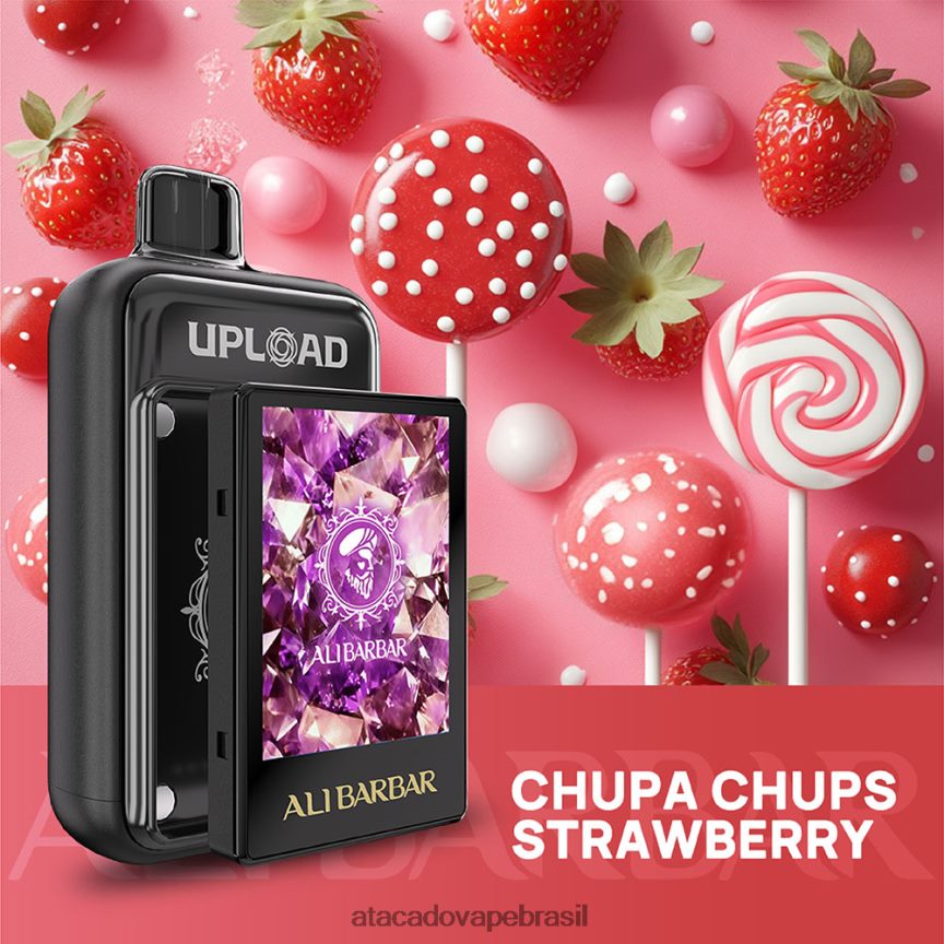 Atacado Vape Brasil chupa chups de morango | Alibarbar carregar JD4VV6114